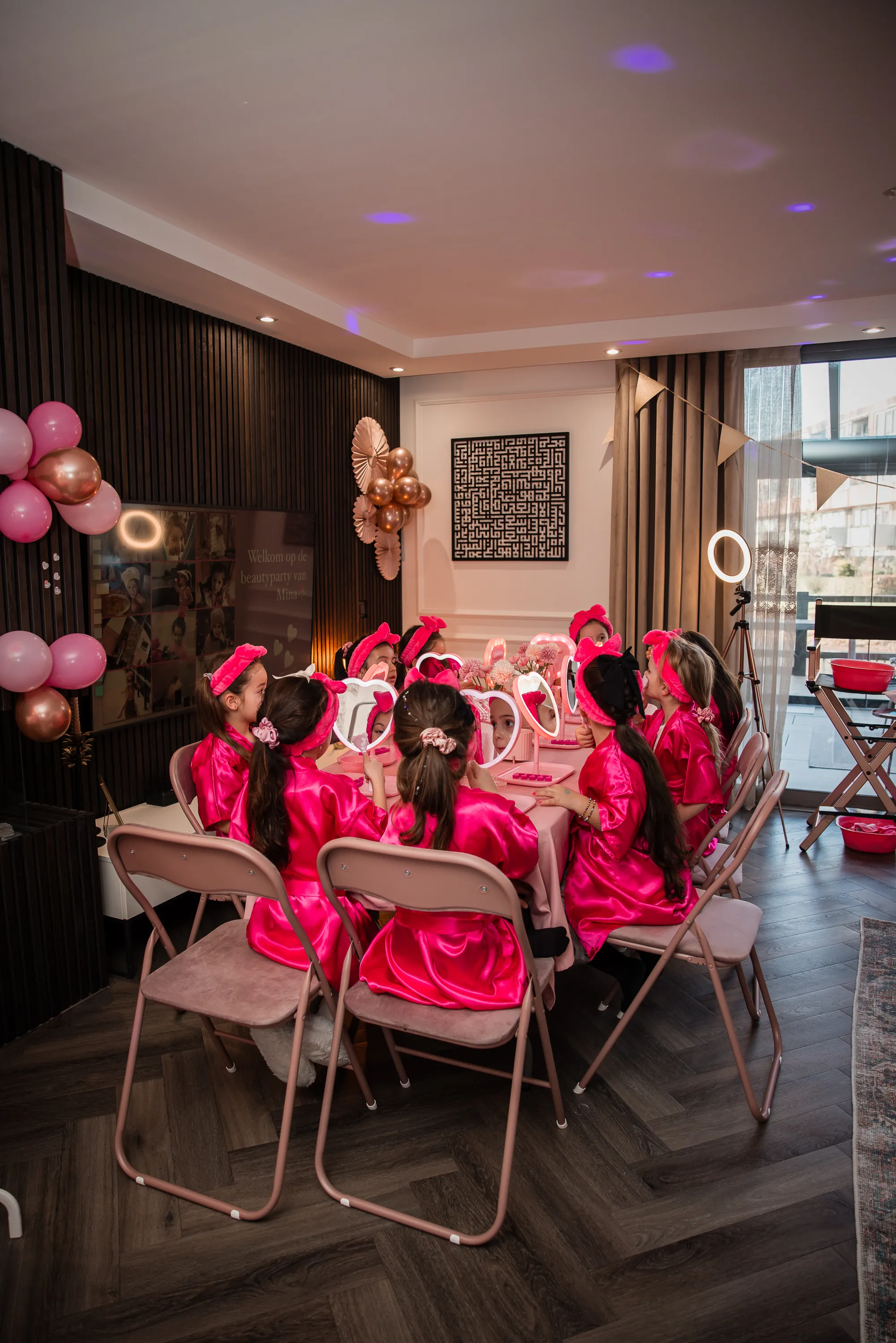 Feestclown prinsessen-thema impressie 3